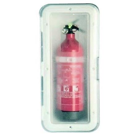 Yangın Tüpü Kutusu Şeffaf 2 kg Tüp İçin