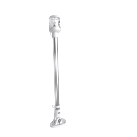 Led Işıklı Bayrak Direği Beyaz 48 cm - 12 Volt