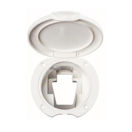 Plastik Kapaklı Duş Yuvası Açılı Çap 70 mm